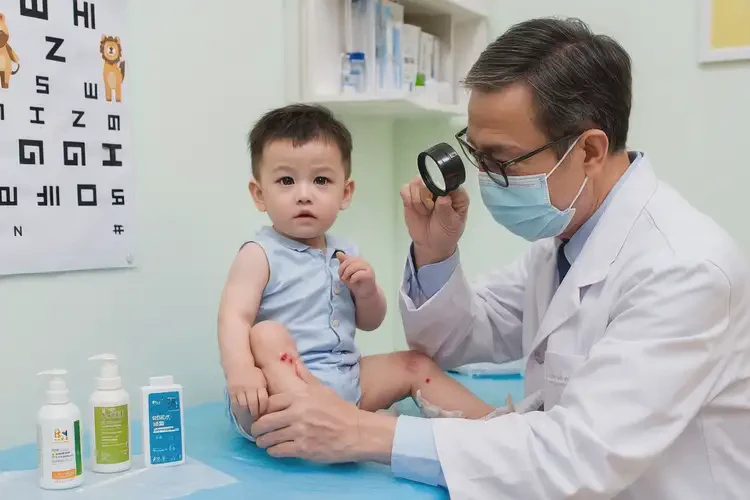 幼兒大腿上偶爾起濕疹能不能徹底自愈(圖1)