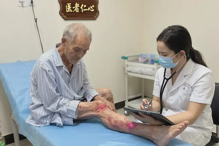 老人大腿上出濕疹能徹底自愈嗎(圖2)