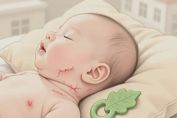 寶寶脖子上偶爾長濕疹能徹底自愈嗎(圖1)