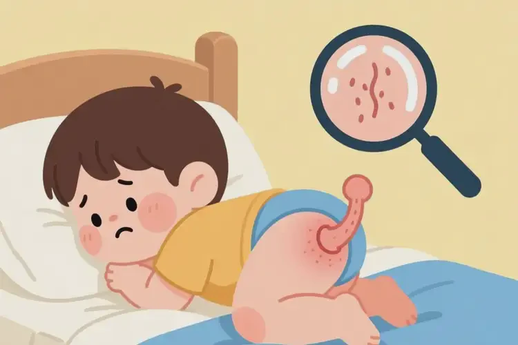 小孩肛周偶尔长湿疹不管它会自己好吗(图1)