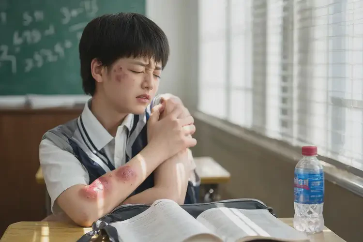 中學(xué)生手臂容易起濕疹能靠自己自愈嗎(圖4)