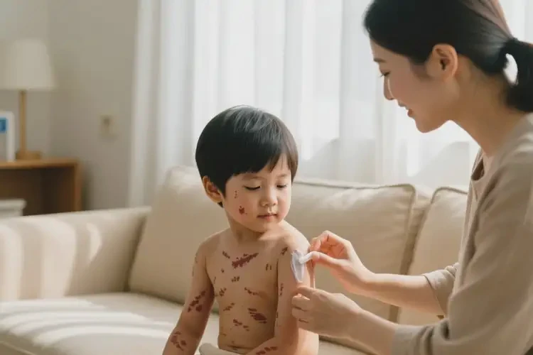 小孩全身容易長(zhǎng)濕疹可以徹底自愈嗎(圖4)