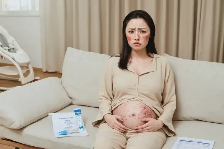 哺乳期媽媽屁股出濕疹不管它會自己自愈嗎(圖2)