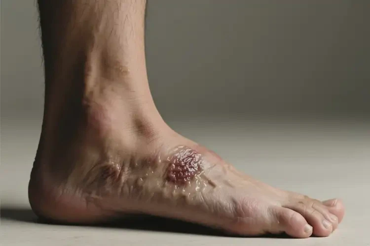 男人腳上起濕疹可不可以徹底自愈(圖2)