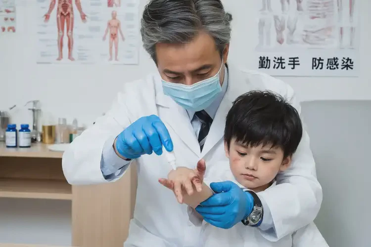 小孩手上出濕疹不管它會自己好嗎(圖3)