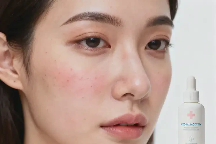 女生臉上起濕疹不管它會(huì)自己痊愈嗎(圖1)