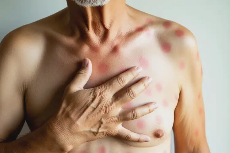 老人全身經(jīng)常長(zhǎng)濕疹不管它會(huì)自己自愈嗎(圖4)