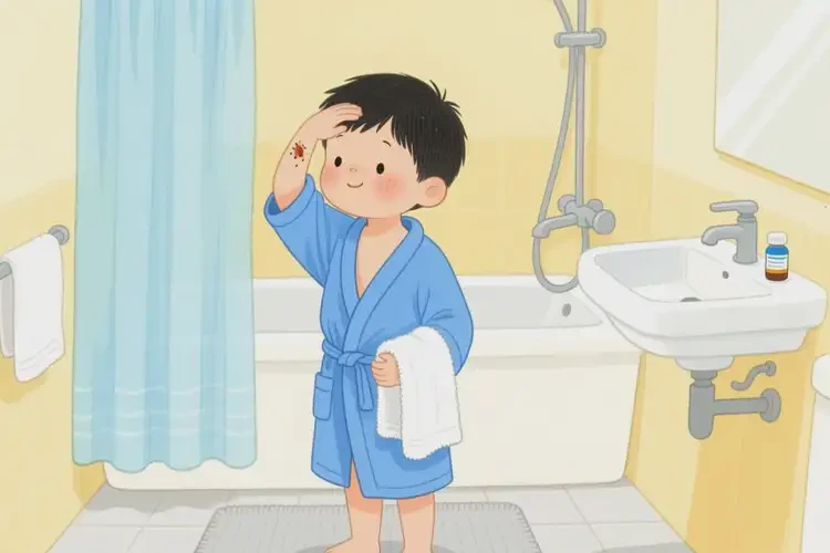 幼兒身上經(jīng)常起濕疹不管它會(huì)自己自愈嗎(圖1)