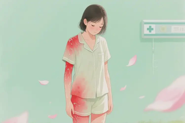 女生全身容易起濕疹能徹底自愈嗎(圖2)