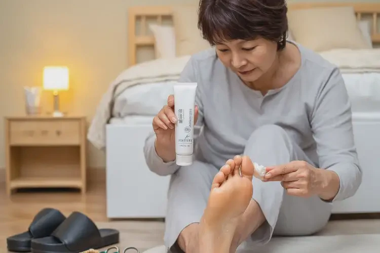 女人腳上經(jīng)常起濕疹不管它會(huì)自己自愈嗎(圖1)