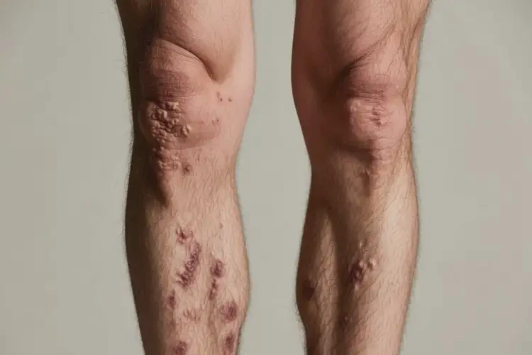 男人小腿上長濕疹能不能徹底自愈(圖2)