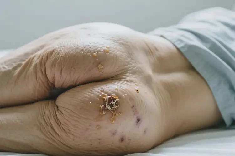 老年人屁股上經(jīng)常起濕疹不管它會自己痊愈嗎(圖2)