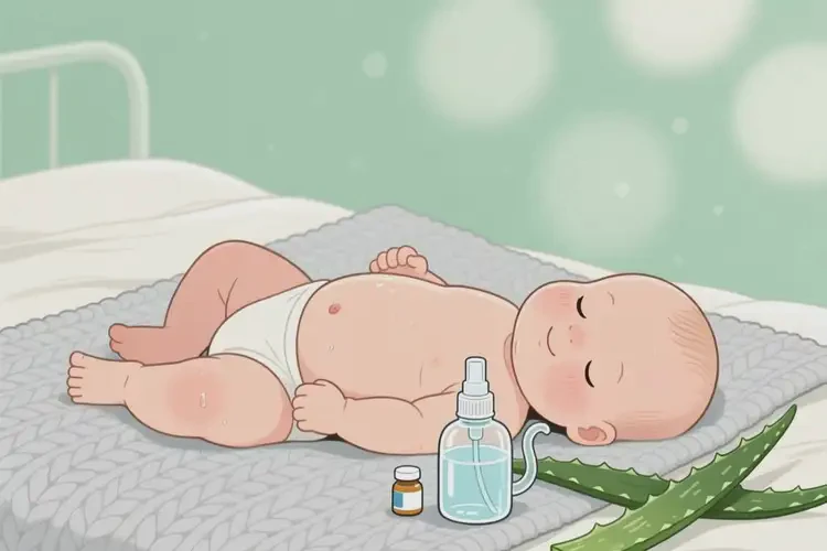 孩子肚子容易长湿疹不管它会自己自愈吗(图3)