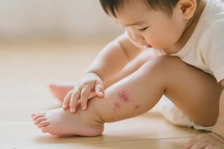 幼兒小腿上經(jīng)常起濕疹可以徹底自愈嗎(圖2)