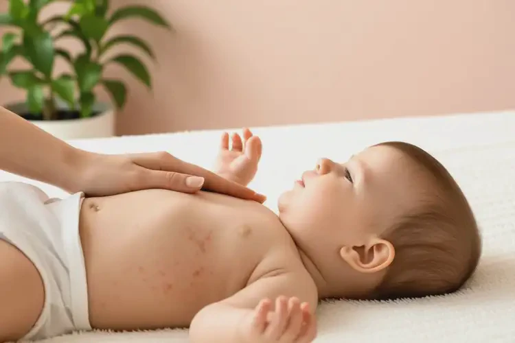 小孩肚子上容易長濕疹能徹底自愈嗎(圖4)