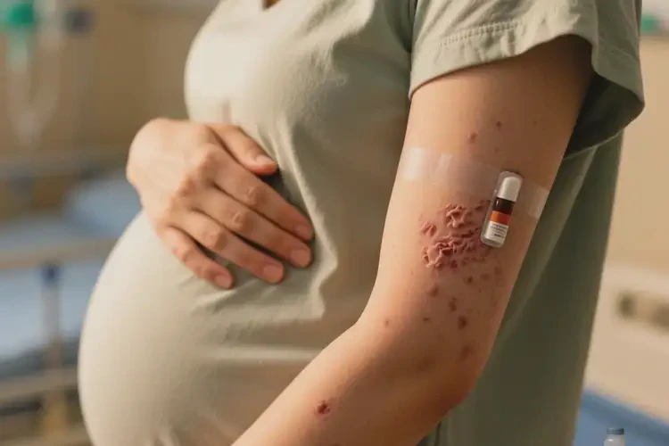 孕妇手臂上有湿疹可不可以彻底自愈(图3)