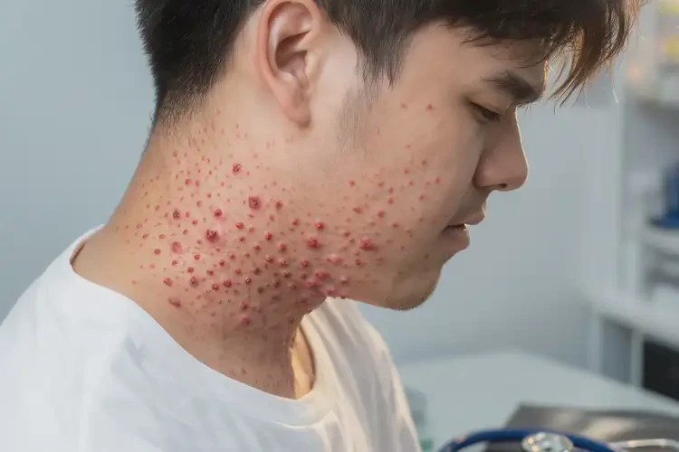 男生脖子容易起濕疹可不可以徹底自愈(圖4)