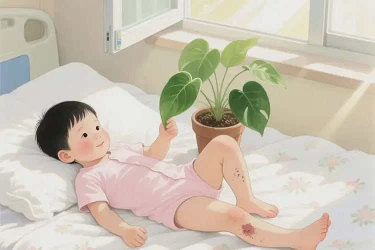 孩子身上長濕疹可以徹底自愈嗎(圖3)