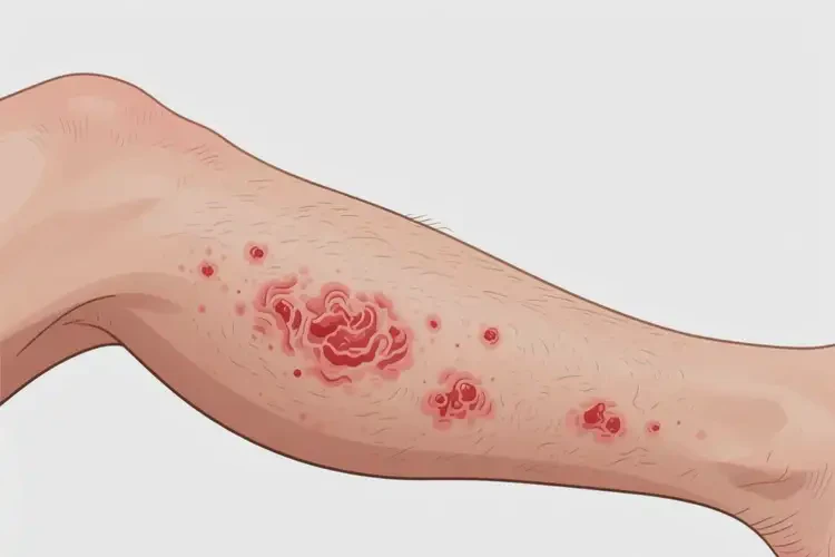 青年人小腿上容易长湿疹可不可以彻底自愈(图3)