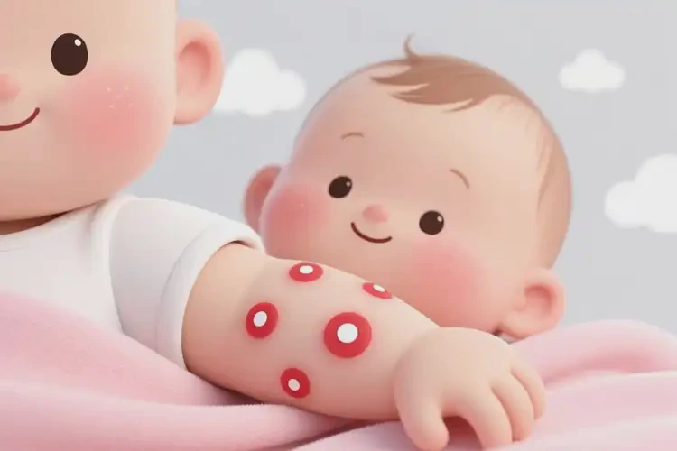 嬰兒手臂經(jīng)常起濕疹不管它會自己痊愈嗎(圖2)