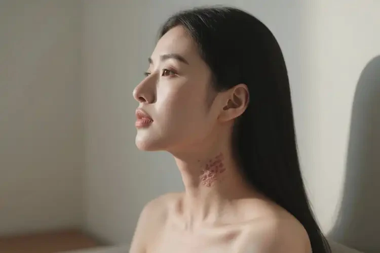 女人脖子經(jīng)常長濕疹能徹底自愈嗎(圖3)