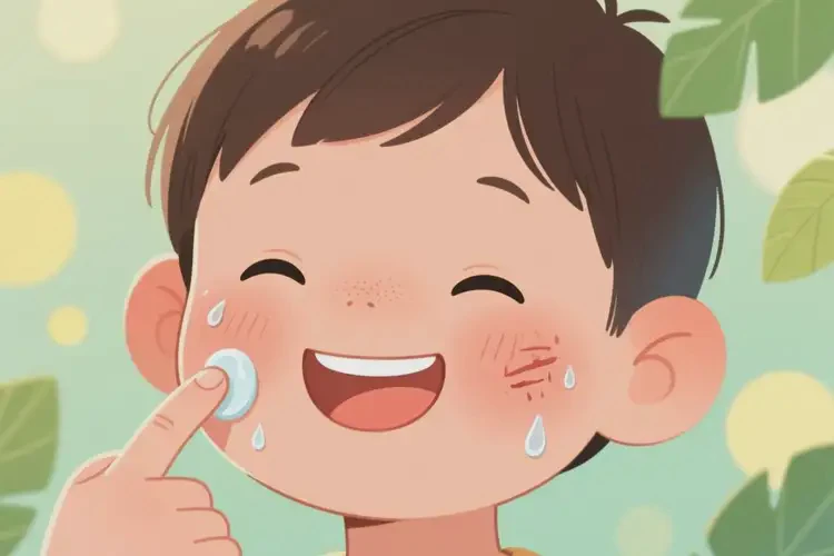 小孩臉上經(jīng)常起濕疹不管它會(huì)自己痊愈嗎(圖4)