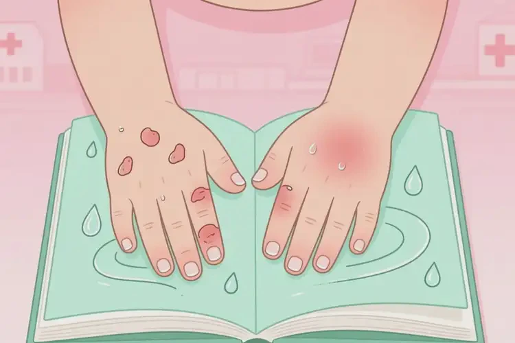 少兒手上容易長濕疹可以徹底自愈嗎(圖3)