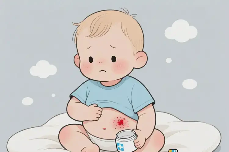 孩子肚子上经常起湿疹不管它会自己痊愈吗(图4)