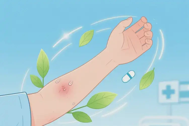 青年人手臂長濕疹能徹底自愈嗎(圖3)