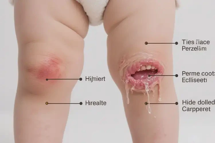 嬰幼兒大腿上長濕疹不管它會自己痊愈嗎(圖2)