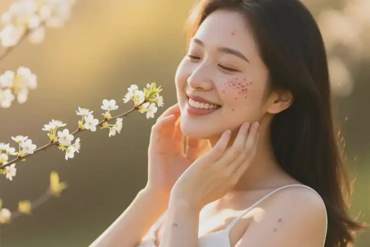 孕婦臉上偶爾長濕疹可以徹底自愈嗎(圖1)