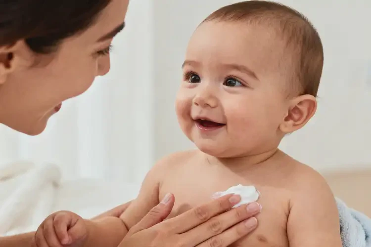 寶寶身上經(jīng)常起濕疹不管它會自己好嗎(圖1)