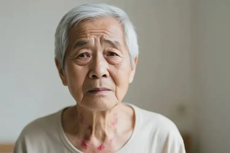 老年人脖子上偶爾長濕疹不管它會自己好嗎(圖4)