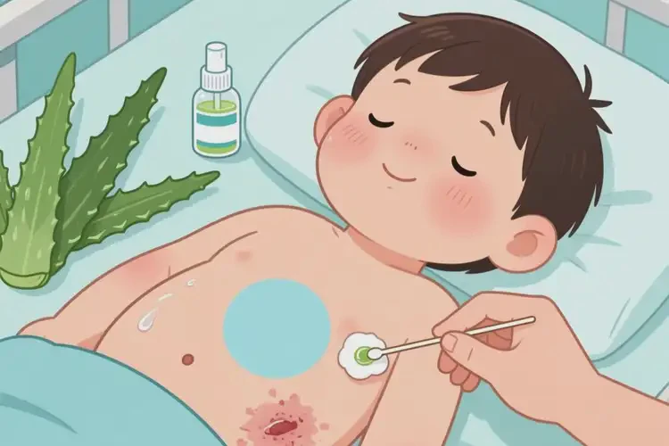 小孩肚子上長(zhǎng)濕疹能靠自己自愈嗎(圖3)