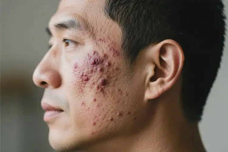 男性臉上容易起濕疹不管它會自己痊愈嗎(圖2)