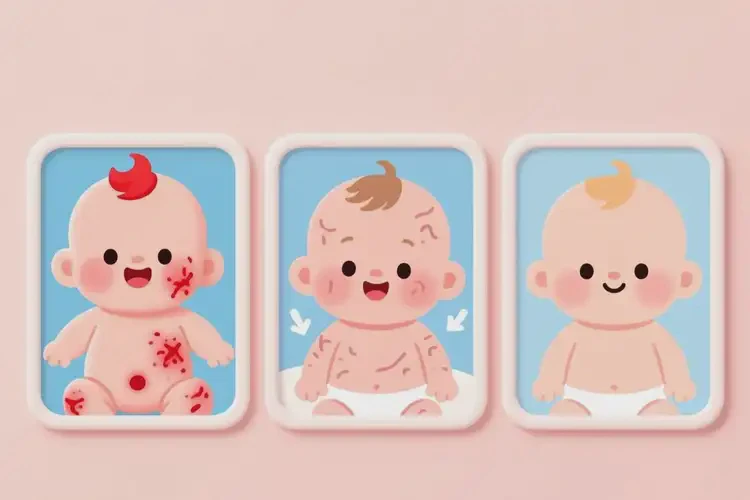 嬰幼兒肛周有濕疹可以徹底自愈嗎(圖2)