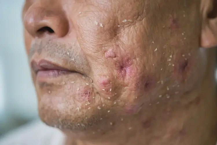 男性脖子上長濕疹不管它會自己自愈嗎(圖4)