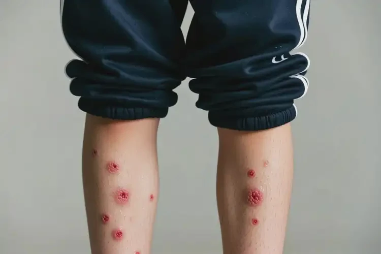 中学生小腿上经常长湿疹不管它会自己好吗(图2)