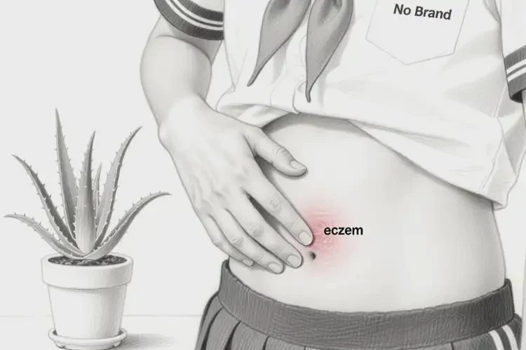中學生肚子容易長濕疹能靠自己自愈嗎(圖1)