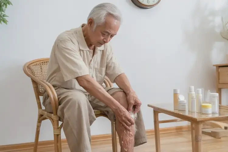 高龄老人小腿上经常起湿疹不管它会自己好吗(图3)