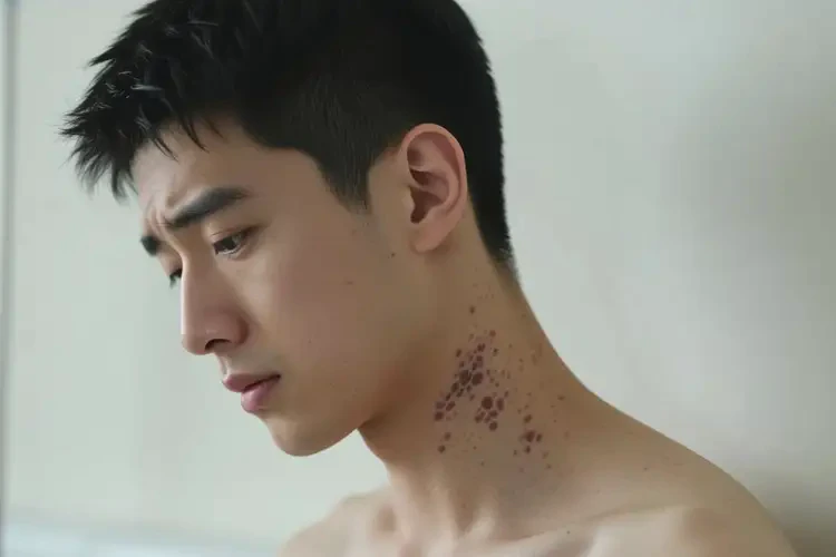 男生脖子長(zhǎng)濕疹不管它會(huì)自己好嗎(圖4)