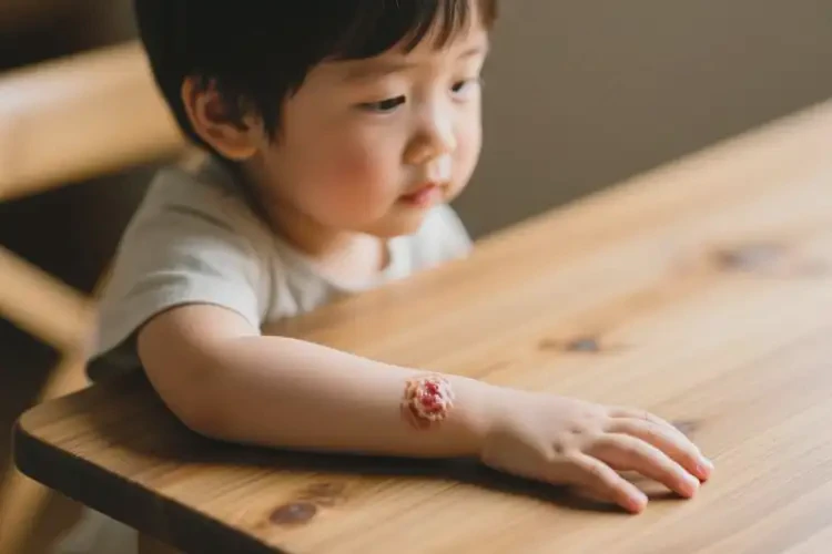 小孩手上偶爾長(zhǎng)濕疹不管它會(huì)自己痊愈嗎(圖3)