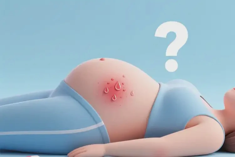 產(chǎn)婦屁股上偶爾起濕疹不管它會(huì)自己自愈嗎(圖1)