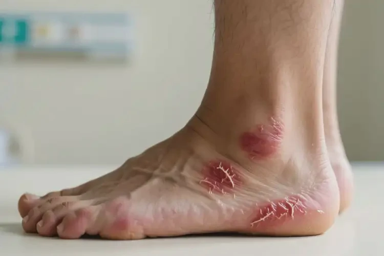 男人脚上有湿疹可不可以彻底自愈(图4)