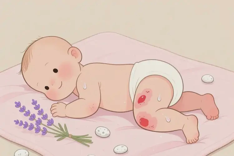 寶寶四肢出現濕疹不管它會自己自愈嗎(圖3)