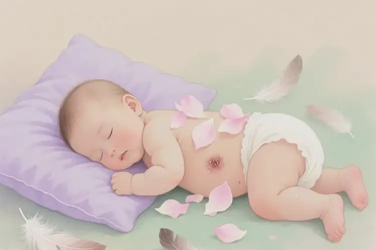 寶寶肚子上長濕疹可以徹底自愈嗎(圖2)