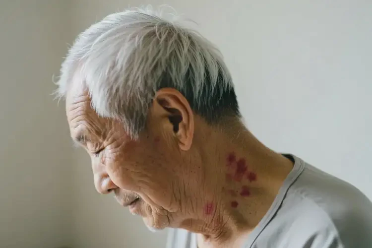 老年人脖子偶爾長濕疹不管它會自己好嗎(圖4)