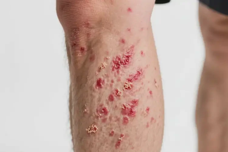 男人小腿上長濕疹能不能徹底自愈(圖4)