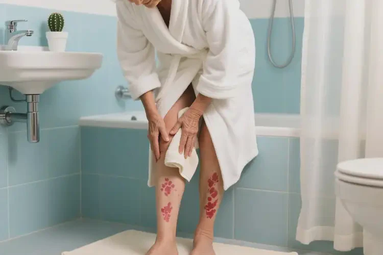 高齡老人全身經(jīng)常長濕疹不管它會自己自愈嗎(圖1)