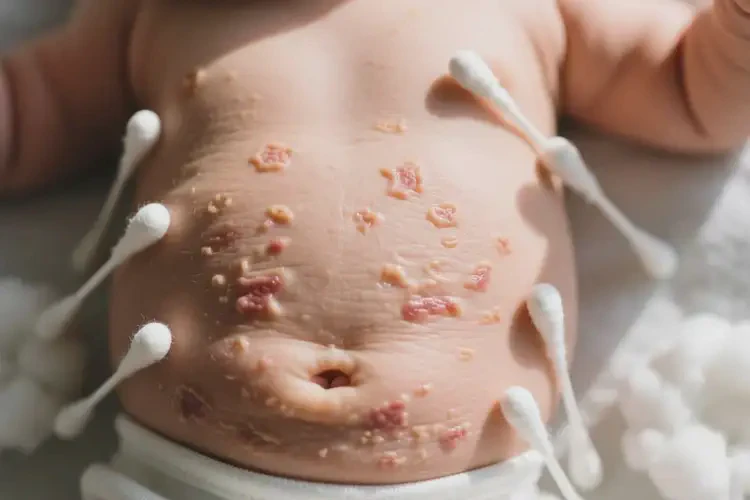 嬰幼兒肚子有濕疹不管它會(huì)自己痊愈嗎(圖2)